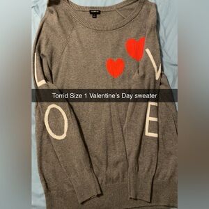 Cute Valentine’s Day sweater!